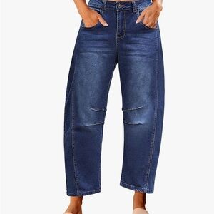 NWOT Classic Blue Barrel Women's Jeans